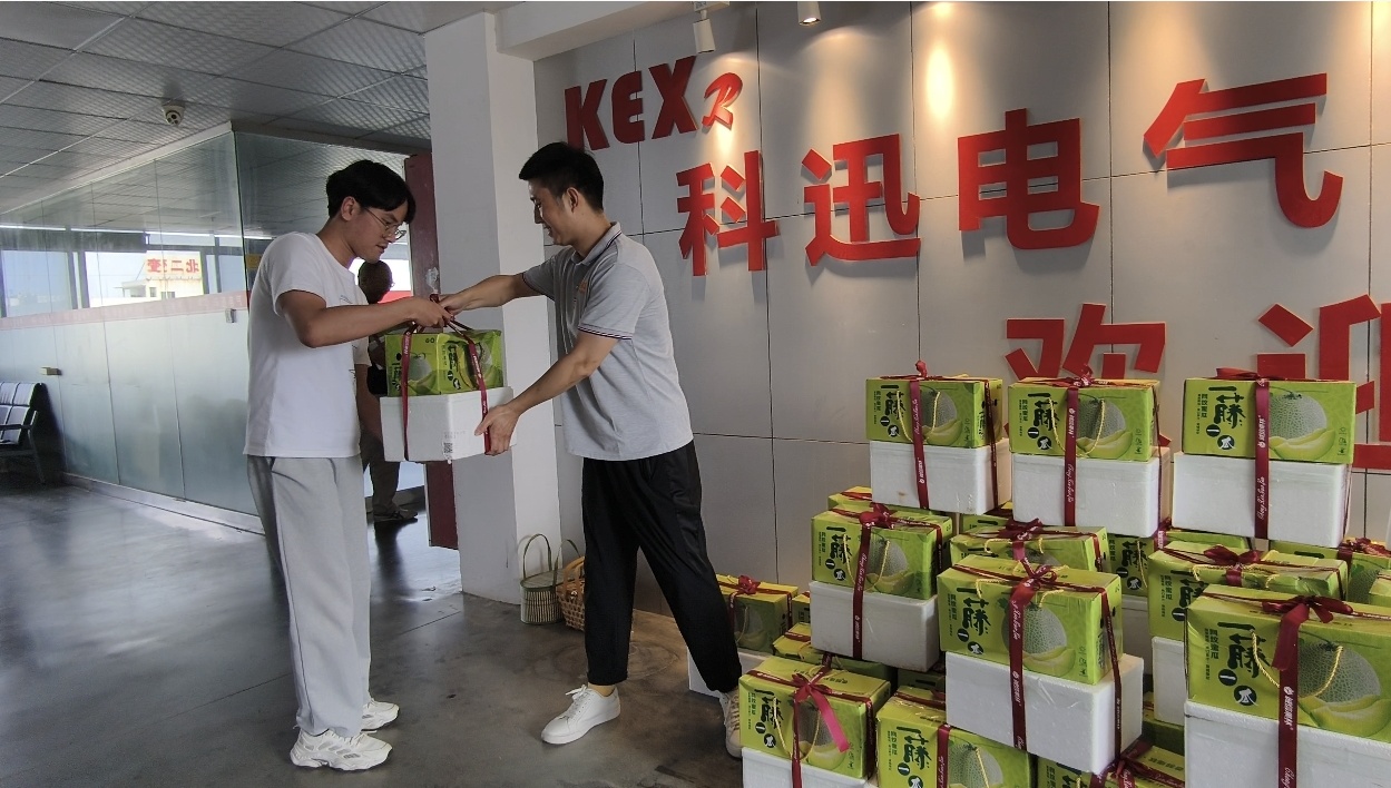 Kexun Electric feirer Dragon Boat Festival og leverer varme feriefordeler til alle ansatte