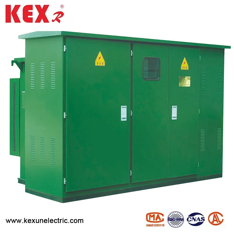 Amerikansk type padmontert transformator
